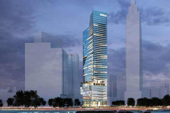 Đầu tư - Dự án khách sạn Hilton Sài Gòn cao 34 tầng chưa có chứng nhận đầu tư