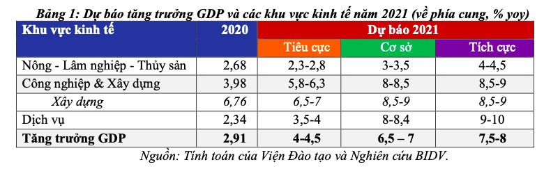 Động lực và kịch bản tăng trưởng kinh tế Việt Nam năm 2021 - Ảnh 2.