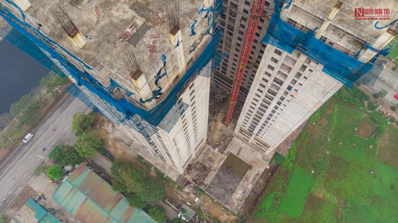 Bất động sản - Khối bê tông 25 tầng bỏ hoang giữa Thủ đô của Tincom Group (Hình 11).