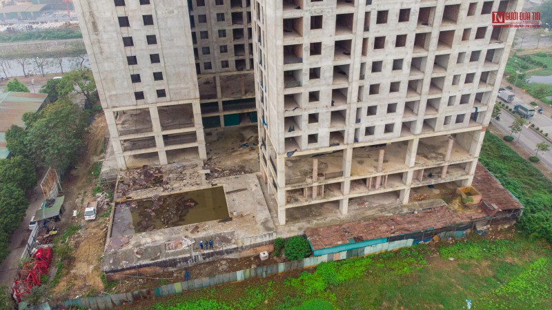 Bất động sản - Khối bê tông 25 tầng bỏ hoang giữa Thủ đô của Tincom Group (Hình 12).