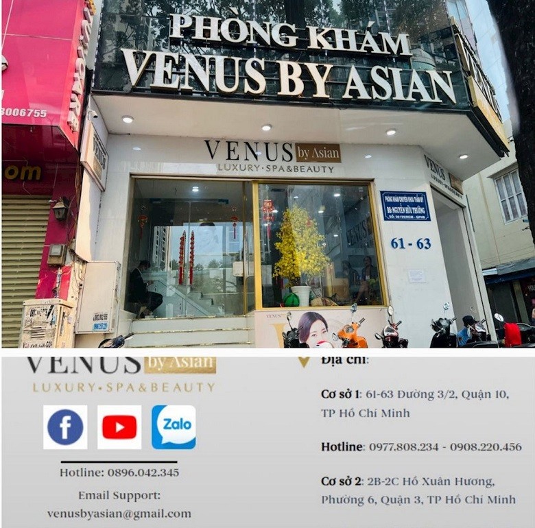 Thẩm mỹ viện Venus by Asian: Vừa bị xử phạt nhưng vẫn tiếp tục tái phạm