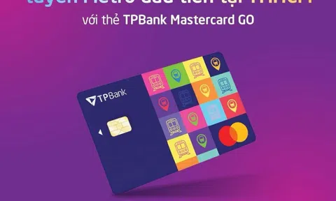 Trải nghiệm miễn phí tuyến metro đầu tiên tại TP.HCM với thẻ TPBank Mastercard GO