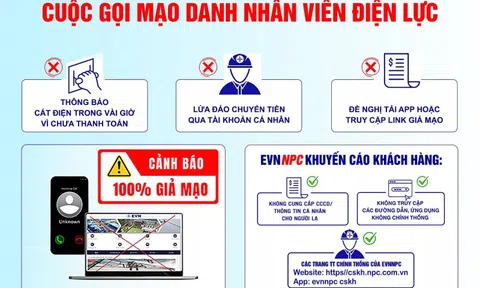 Người dân cần cảnh giác trước các cuộc gọi mạo danh nhân viên điện lực