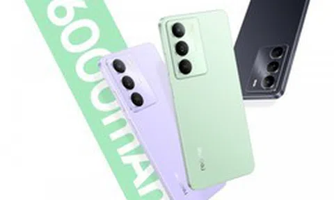 realme lại có điện thoại siêu rẻ: Thiết kế siêu mỏng, bền chuẩn quân đội Mỹ, pin 6.000mAh