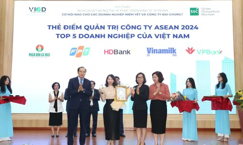 FPT lọt Top 5 doanh nghiệp Việt có chất lượng quản trị tốt nhất ASEAN