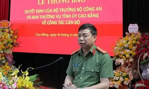 Cao Bằng có tân giám đốc công an tỉnh