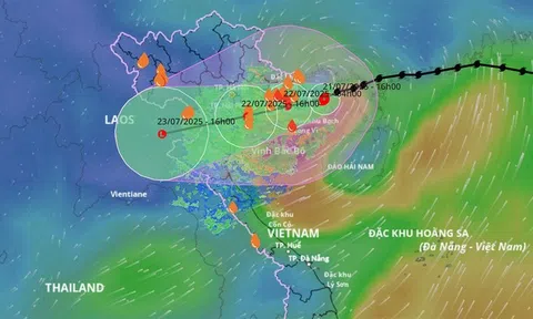 Bão Wipha cách Quảng Ninh 100 km, dự báo giật cấp 14 trước khi đổ bộ