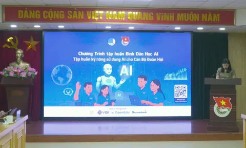 Diễn đàn Tri thức trẻ Việt Nam toàn cầu lần thứ VI – 2025: Gần 5.000 cán bộ Đoàn – Hội tham gia tập huấn AI tại hơn 500 điểm cầu trong và ngoài nước