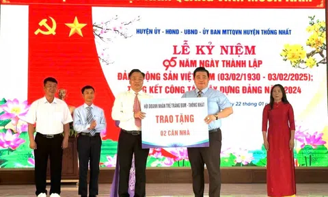 Huyện Thống Nhất tổ chức gặp mặt kỷ niệm 95 năm Ngày thành lập Đảng