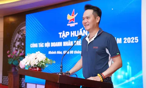 Khai mạc chương trình tập huấn công tác Hội Doanh nhân trẻ toàn quốc 2025.