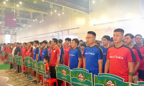 Sôi nổi Lễ khai mạc Giải bóng đá cộng đồng Tập đoàn Becamex Cúp 'Becamex Group' lần thứ 18 năm 2025