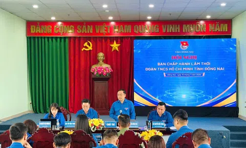 Tỉnh đoàn Đồng Nai tổ chức Hội nghị Ban Chấp hành, Ban Thường vụ lâm thời lần thứ I