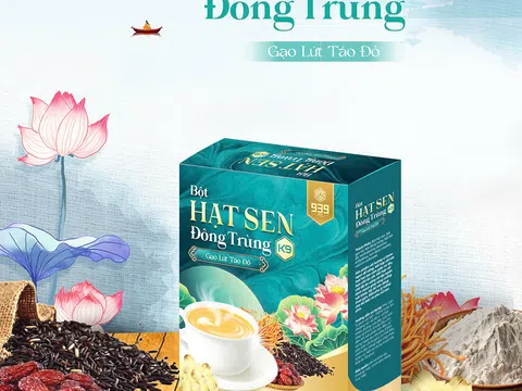 Bột Hạt Sen Đông Trùng K9 - Gạo Lứt Táo Đỏ: Thức uống bổ dưỡng cho sức khỏe toàn diện