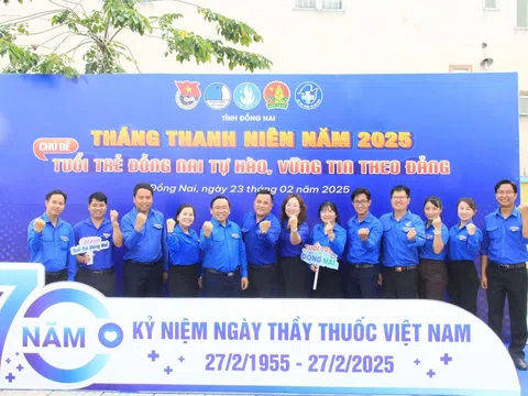 Đồng Nai tổ chức Lễ ra quân Tháng Thanh niên năm 2025