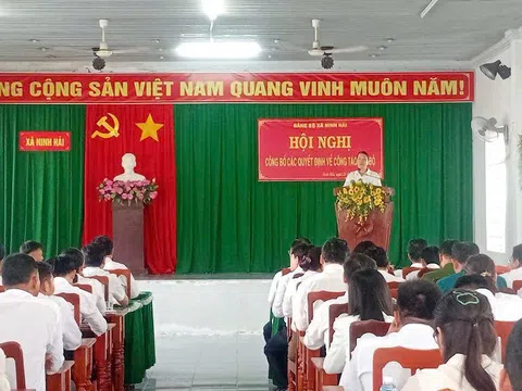 Hội nghị toàn thể xã Ninh Hải (mới): Đồng thuận, đổi mới, phát triển