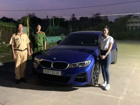 Tạm giữ ôtô BMW trong vụ cô gái lái xe tốc độ 140 km/h ở TP.HCM