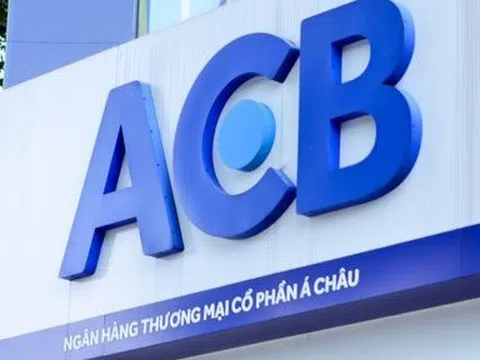 ACB dự chia cổ tức tỉ lệ 25%, tăng vốn điều lệ lên hơn 44.000 tỷ đồng