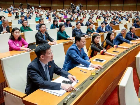 Quốc hội phê chuẩn các ông: Nguyễn Hòa Bình, Hồ Đức Phớc, Bùi Thanh Sơn làm Phó Thủ tướng