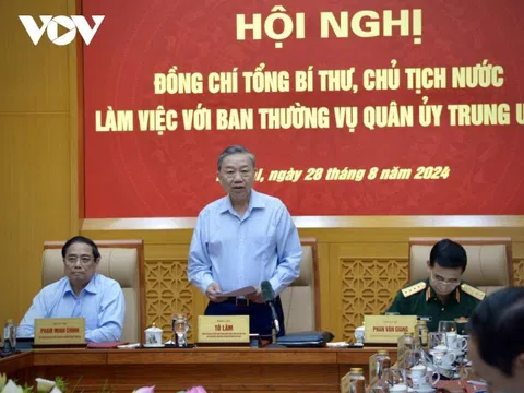 Tổng Bí thư, Chủ tịch nước Tô Lâm: Bảo vệ Tổ quốc là nhiệm vụ trọng yếu của Quân đội