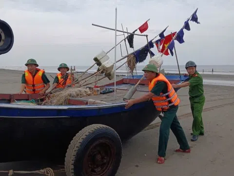 Bộ đội Biên phòng tỉnh Nam Định sẵn sàng ứng phó với bão số 3