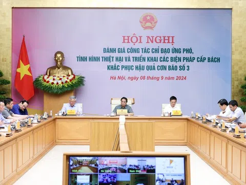 Bão số 3, tính đến 7h này 8/9, có 9 người chết, 187 người bị thương, 25 tàu xi măng và gỗ loại nhỏ bị chìm