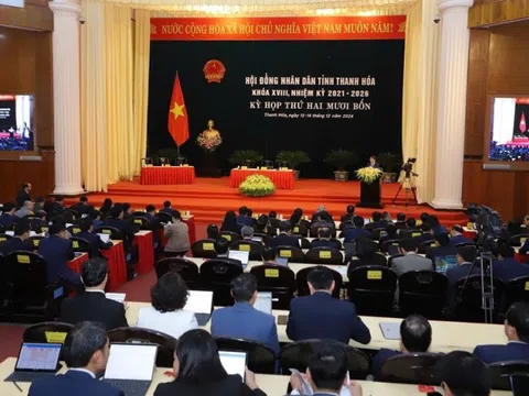 Khai mạc trọng thể Kỳ họp thứ 24, HĐND tỉnh Thanh Hóa khóa XVIII