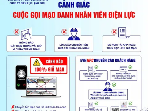 Người dân cần cảnh giác trước các cuộc gọi mạo danh nhân viên điện lực