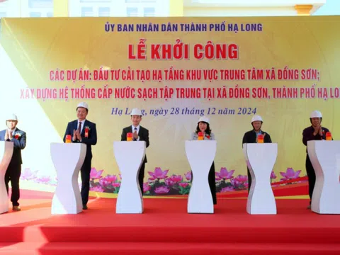 Thành phố Hạ Long khởi công các dự án hạ tầng thiết yếu tại các xã vùng cao