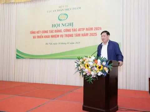 Tổng kết công tác an toàn thực phẩm năm 2024 và triển khai nhiệm vụ trọng tâm năm 2025