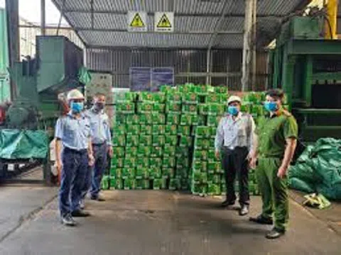 Tiêu hủy 18.168 chai bia Heineken loại 250 ml, xuất xứ  tại Pháp nhập lậu