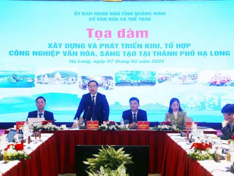 Tọa đàm xây dựng và phát triển khu, tổ hợp công nghiệp văn hóa, sáng tạo tại thành phố Hạ Long