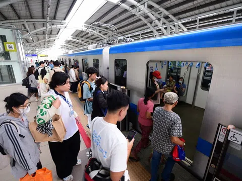 TP. Hồ Chí Minh: Metro Bến Thành – Suối Tiên phục vụ hơn 4,6 triệu lượt hành khách