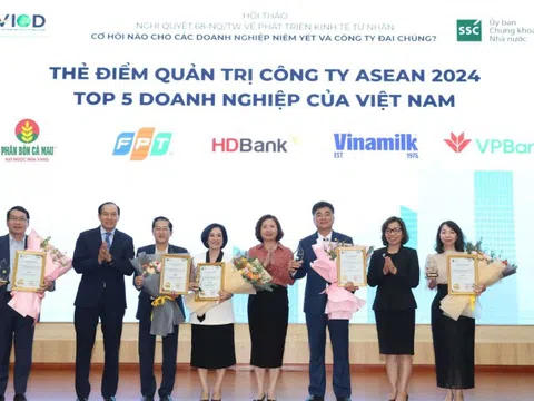 PVCFC: TOP 5 Doanh nghiệp dẫn đầu thẻ điểm ASEAN ACGS