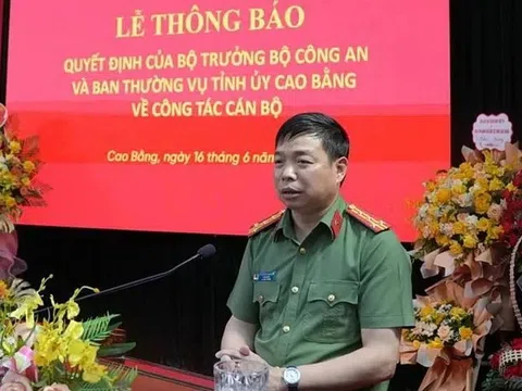 Cao Bằng có tân giám đốc công an tỉnh