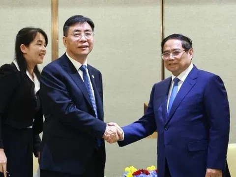 Thủ tướng làm việc với các doanh nghiệp phát triển hạ tầng Trung Quốc