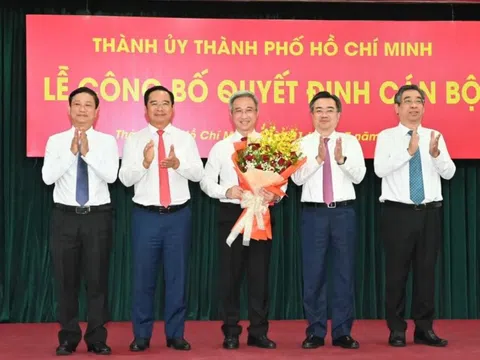 Ông Đặng Minh Thông được chuẩn y làm Phó Bí thư Thành ủy TP.HCM