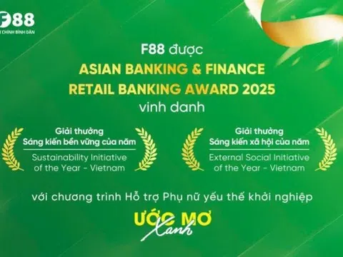 Chương trình Ước Mơ Xanh nhận 2 giải thưởng quốc tế