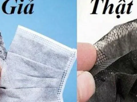 3 cách phân biệt khẩu trang y tế thật giả