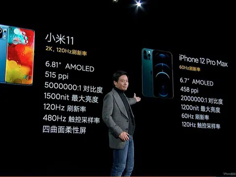 Xiaomi nói Mi 11 tốt hơn iPhone 12 Pro Max ở những điểm nào?