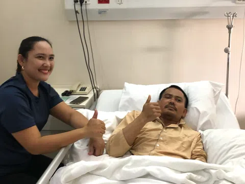 FV phối hợp 6 chuyên khoa cứu thuyền viên Philippines bị vỡ sọ, dập nát vùng mặt