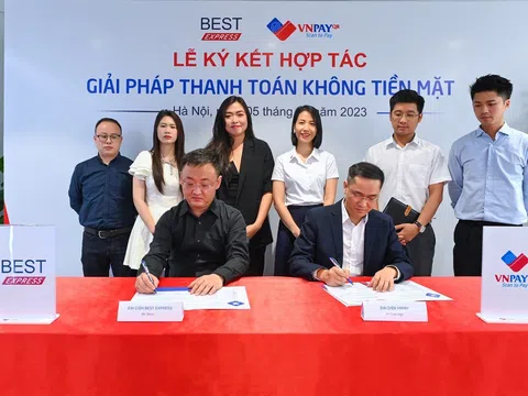 BEST Express Việt Nam và VNPAY hợp tác  triển khai hình thức thanh toán VNPAY-QR