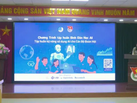 Diễn đàn Tri thức trẻ Việt Nam toàn cầu lần thứ VI – 2025: Gần 5.000 cán bộ Đoàn – Hội tham gia tập huấn AI tại hơn 500 điểm cầu trong và ngoài nước