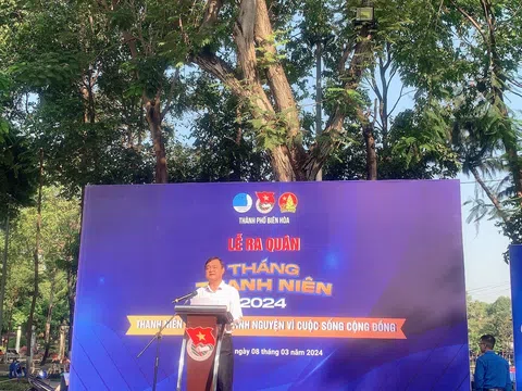 Lễ ra quân Tháng Thanh niên 2024 tại Biên Hòa – Đồng Nai