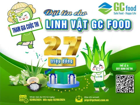 Tìm chủ nhân "Đặt tên cho linh vật GC Food" nhận giải thưởng 27 triệu đồng