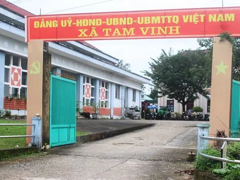 Phú Ninh: Chủ tịch UBND xã Tam Vinh có đơn xin nghỉ việc