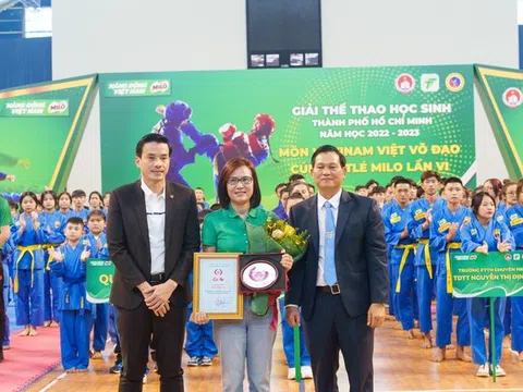 Giải Vovinam Việt Võ Đạo Cúp Nestlé MILO 2023 chào đón gần 2.000 vận động viên tham gia tranh tài