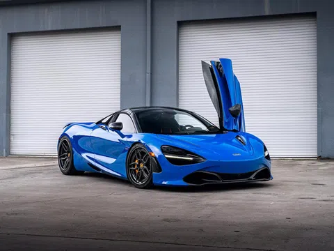 McLaren 720S Spider đẹp ấn tượng với "dàn chân" thương hiệu Strasse