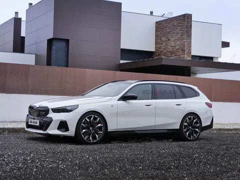 BMW 5-Series Touring 2024 có bản thuần điện, mạnh gần 600 mã lực
