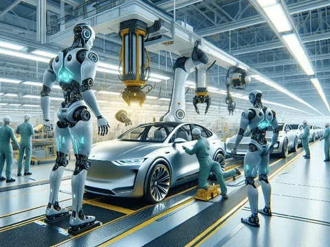 BMW sẽ sử dụng robot dạng người để lắp ráp ôtô tại Mỹ