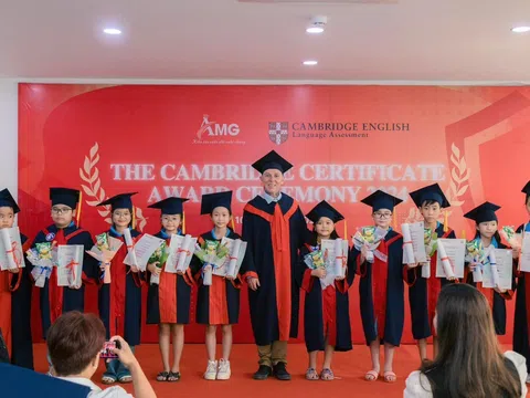 Hệ thống Anh ngữ AMG: 100% học viên đạt chứng chỉ Cambridge Quốc tế với điểm cao